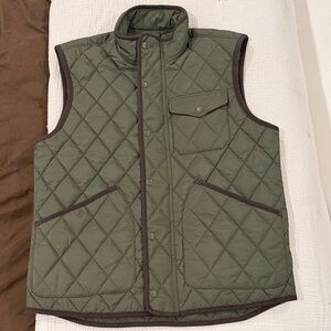 J Crew Green Vest